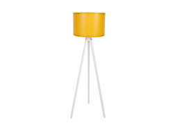 Opviq Lámpara de pie Escandinava Amarillo y Blanco